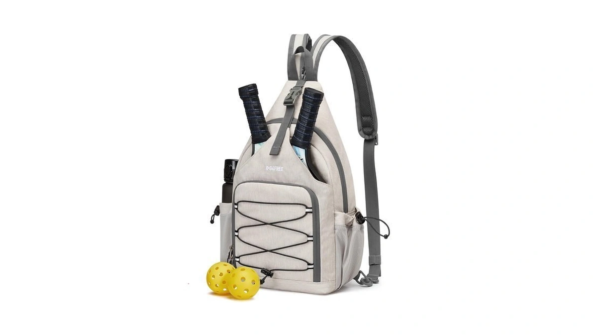 G4free Pickleball Bag, Men's And Women's Pickleball Backpack, Adjustable Crossbody