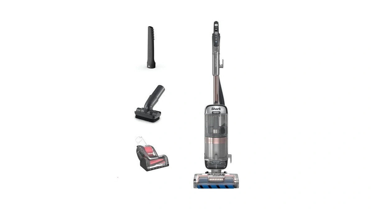 Shark Az2002 Vertex Powered Lift-away Upright Vacuum With Duoclean Powerfins,