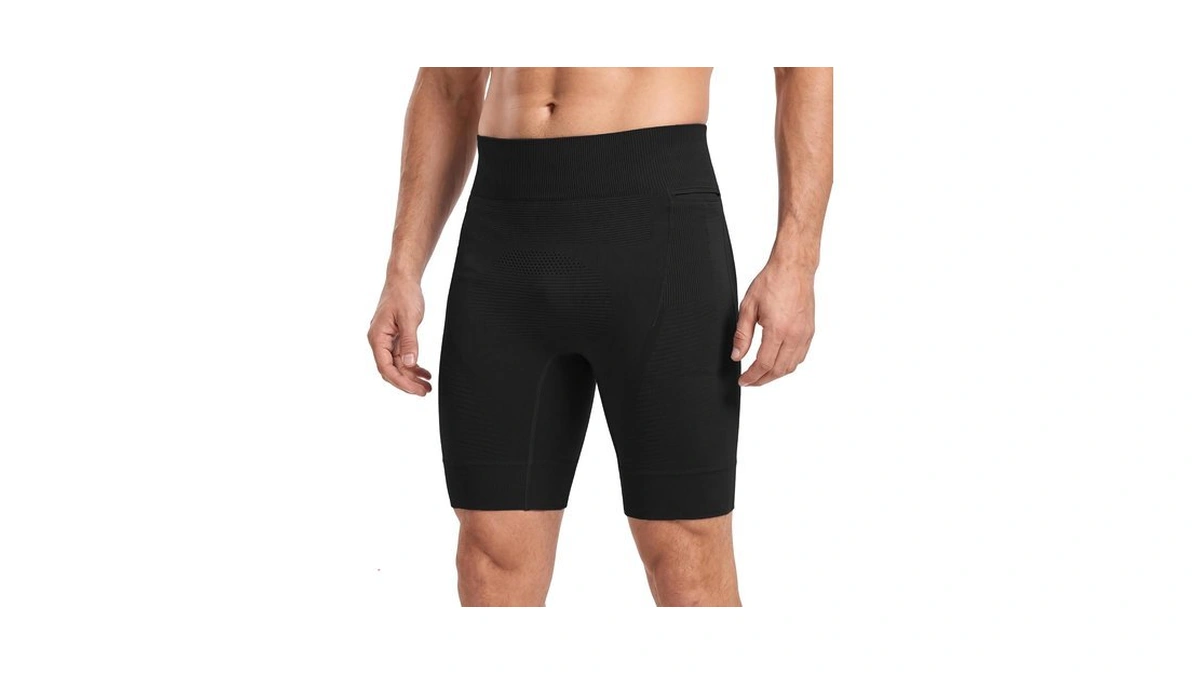 Men's Compression Running Shorts & Athletic Workout Tights With Pockets