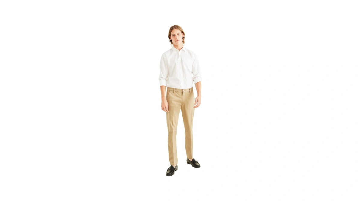Dockers Men's Workday Khaki Slim Fit With Smart 360 Flex,