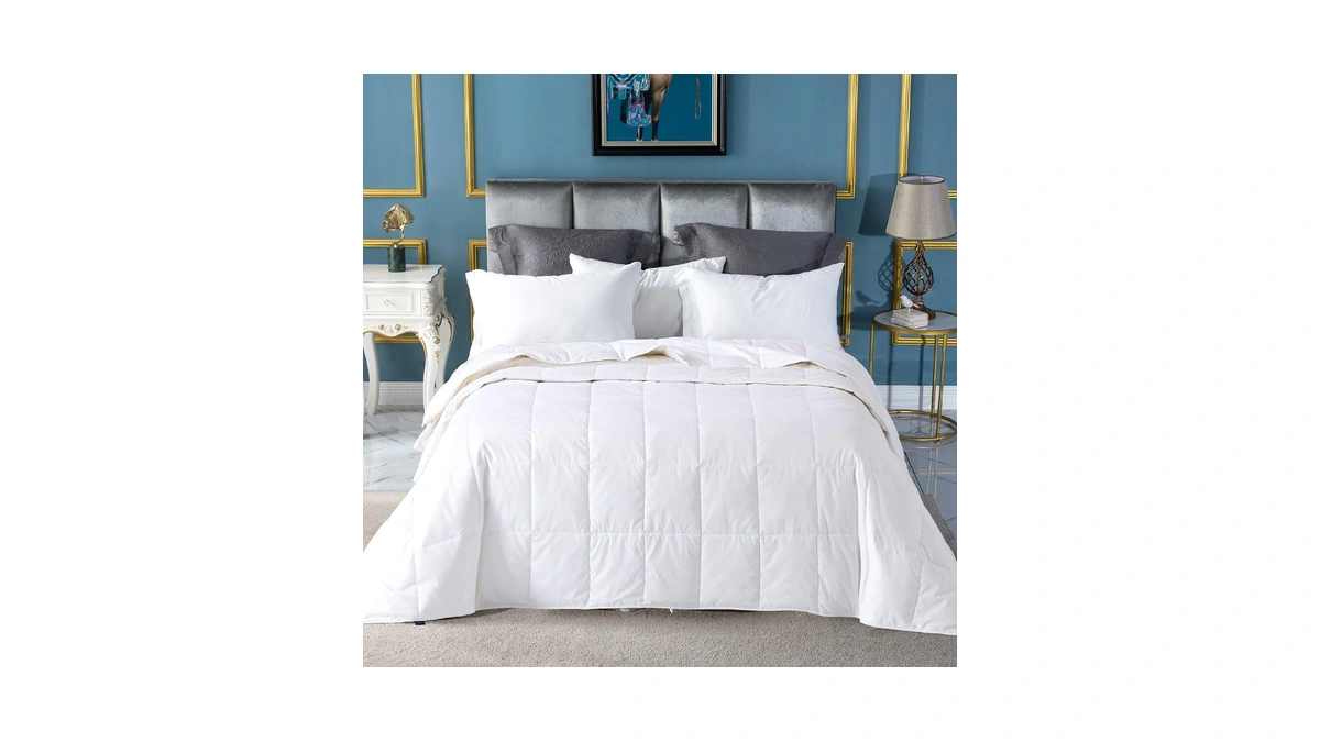 Globon Summer Down Comforter Queen Size, Extra Lightweight Duvet Insert
