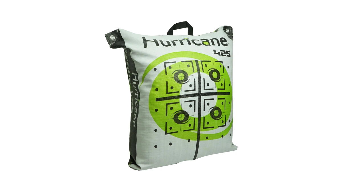 Hurricane H25 2-sided High-velocity Archery Bag Target, Rated 425 Fps,