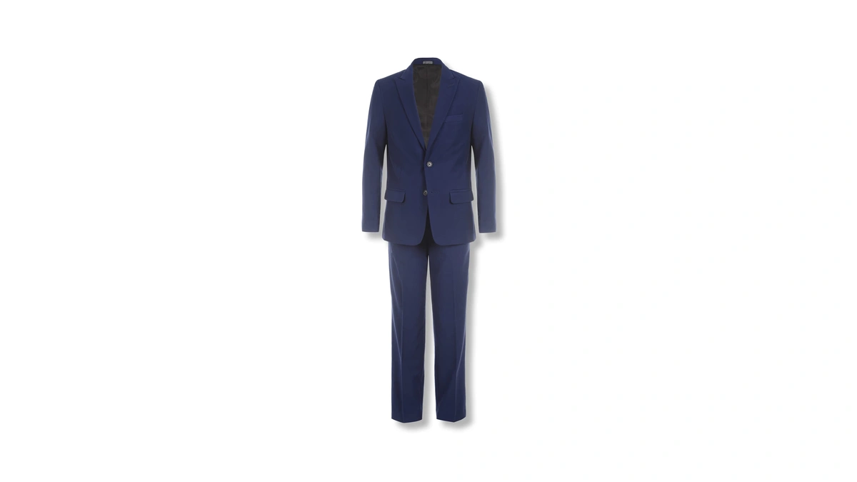 Calvin Klein Boys' 2-piece Formal Suit Set, Includes Single Breasted