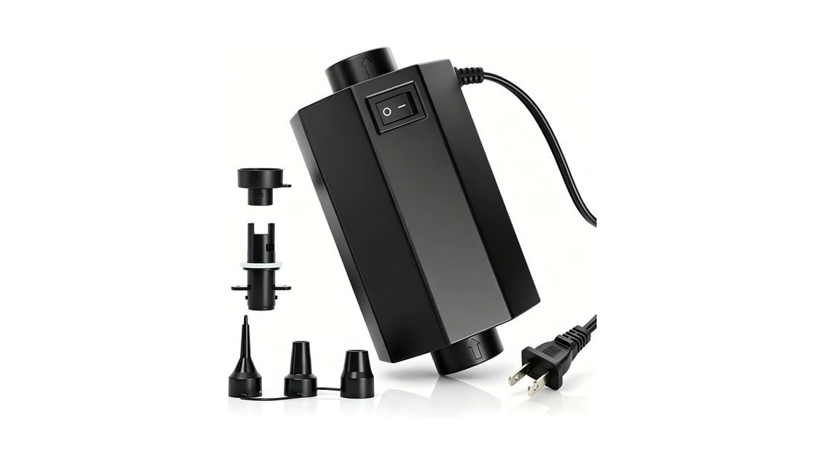Electric Air Pump For Inflatables, 400w High Power Inflator Deflator