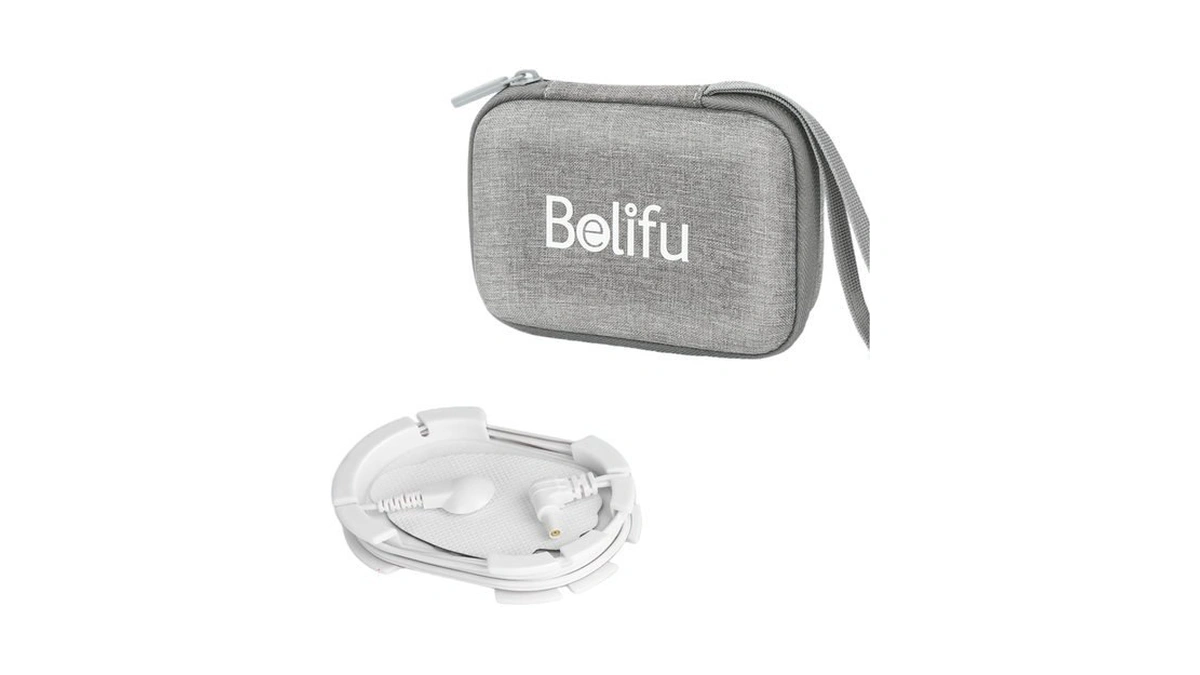 Belifu Storage Bag With Wrapable Pads Holder, Hard Travel Case