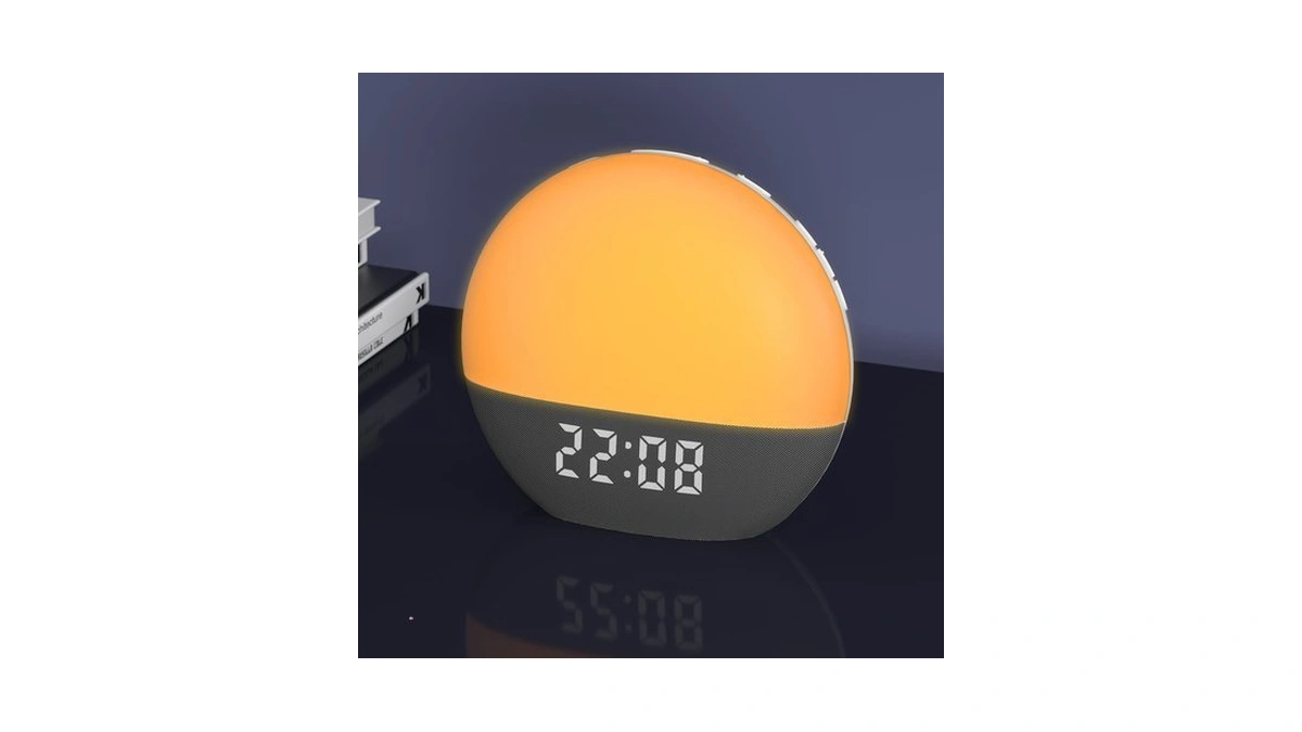 Winshine Sunrise Alarm Clock With White Noise Sound Machine For