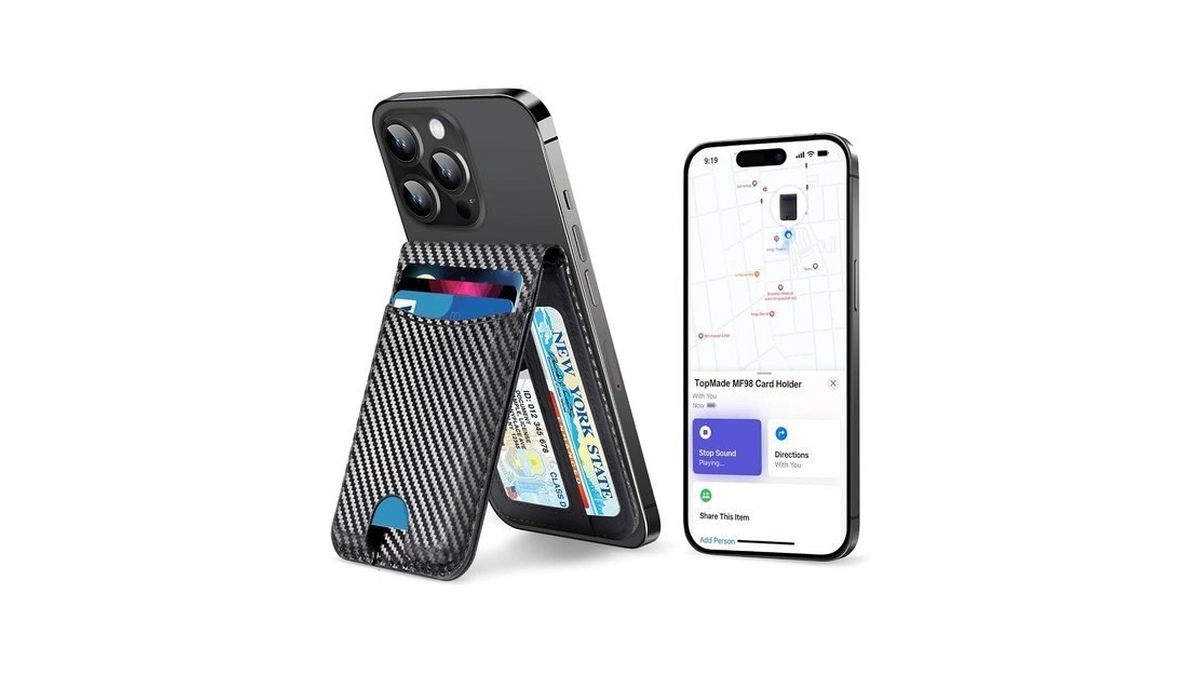 Topmade For Magsafe Wallet, Works With Apple Find My, Strongest