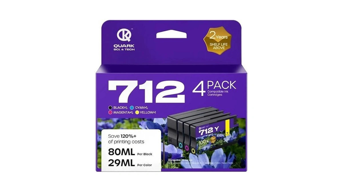 712xl 712 Ink Cartridges Compatible Replacement For Hp 712 712xl