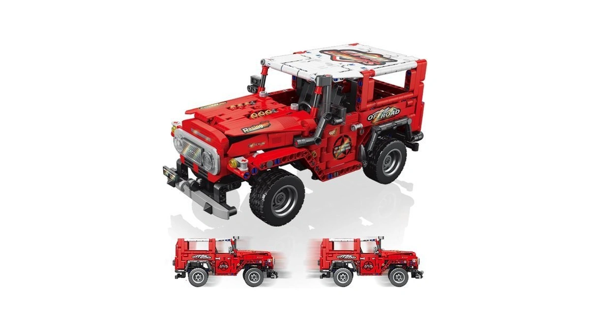 Iblotime Technic Car Building Sets Easter Pull-back Function 910 Pcs