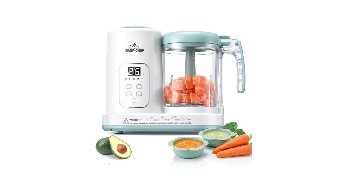 Baby Food Maker Pro Steamer Blender: 4 In 1 Auto