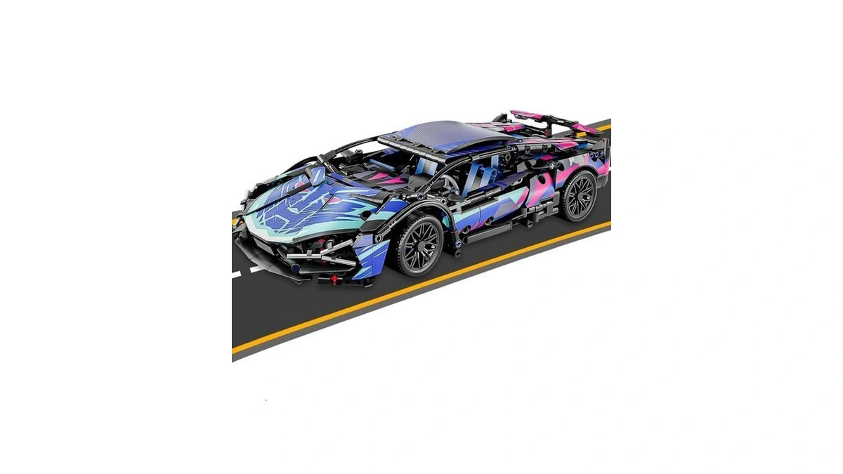 Pinkbee Sport Car Building Block Sets For Adults,technical Race Car