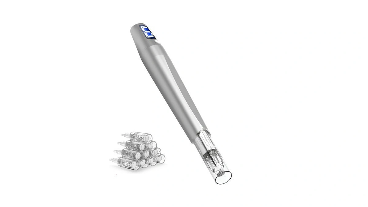 Derma Roller Pen 0.25mm At Home Use, Microneedling Pen Beauty