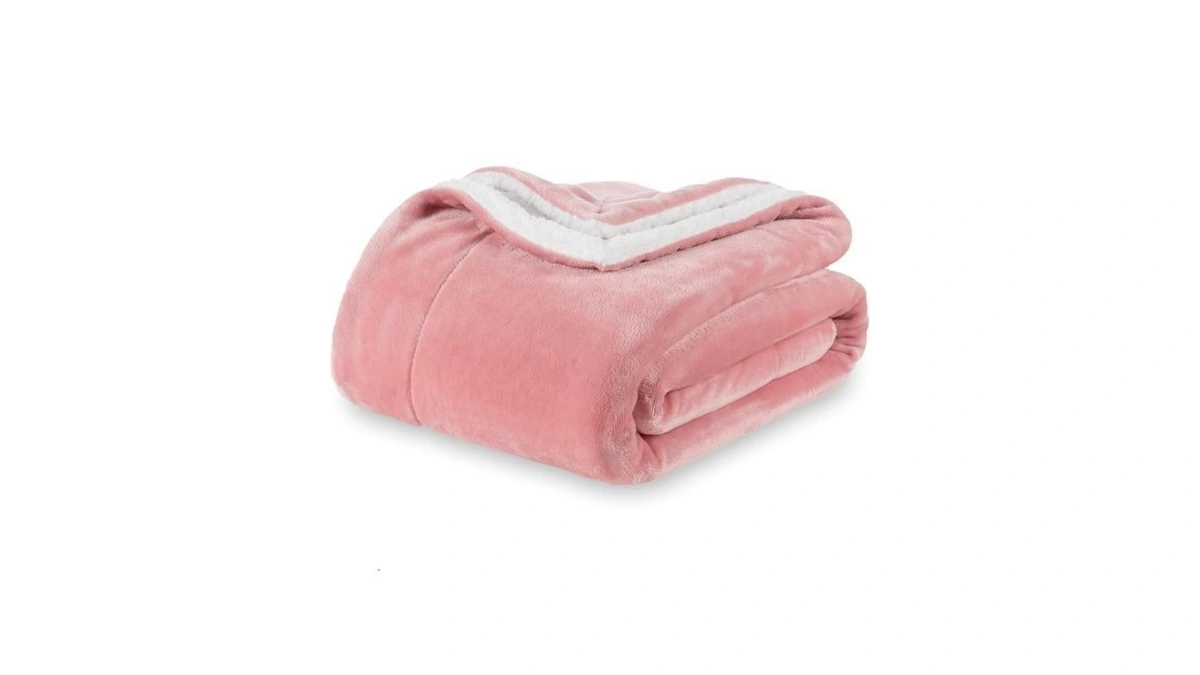 Berkshire Blanket-sherpa Fleece Blanket, Warm And Soft Loftmink Reversible Blanket