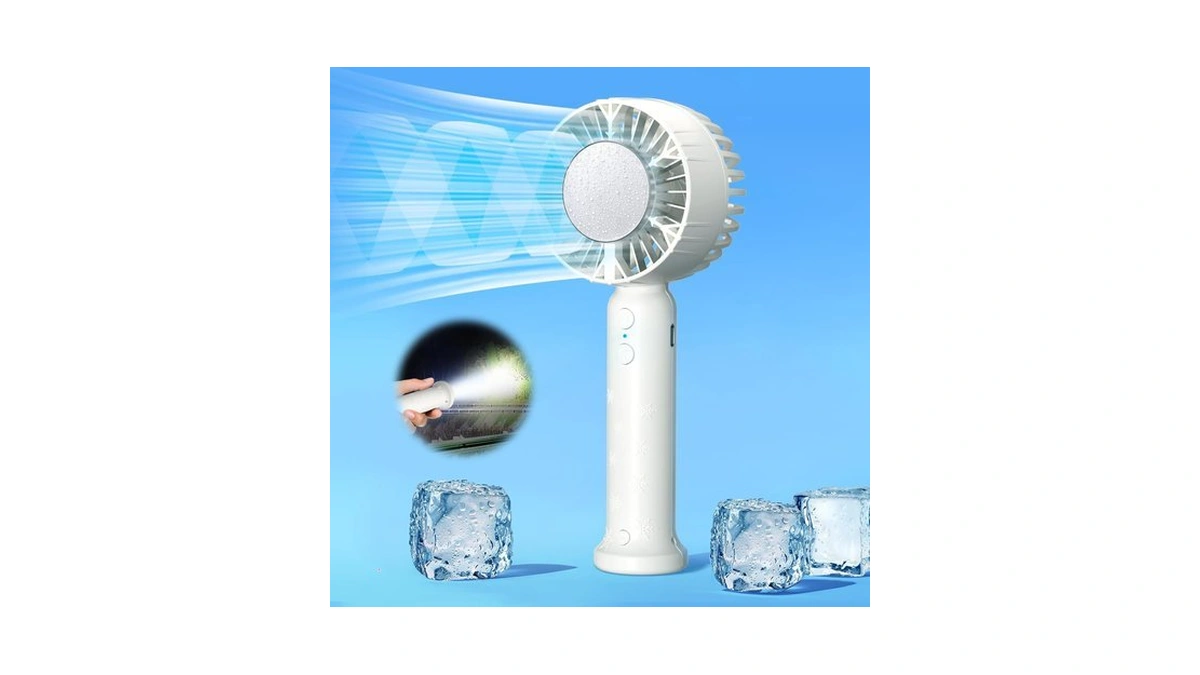 Portable Cooling Fan With Refrigeration Mode