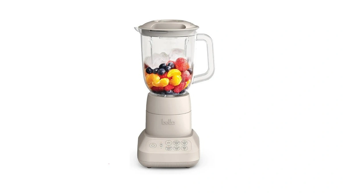 Bella Fits-anywhereβ’ Flip & Store Blender, 48 Oz, 520w, Oatmilk