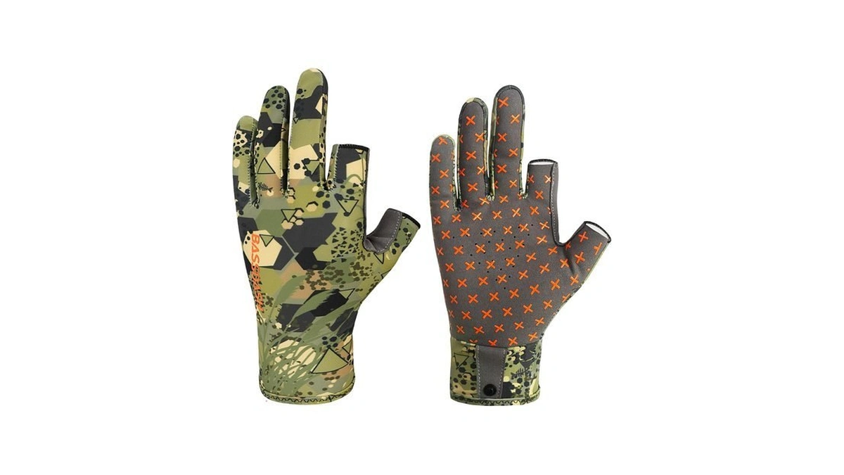 Bassdash Unisex Fingerless Camo Hunting Gloves For Men's Women's Early