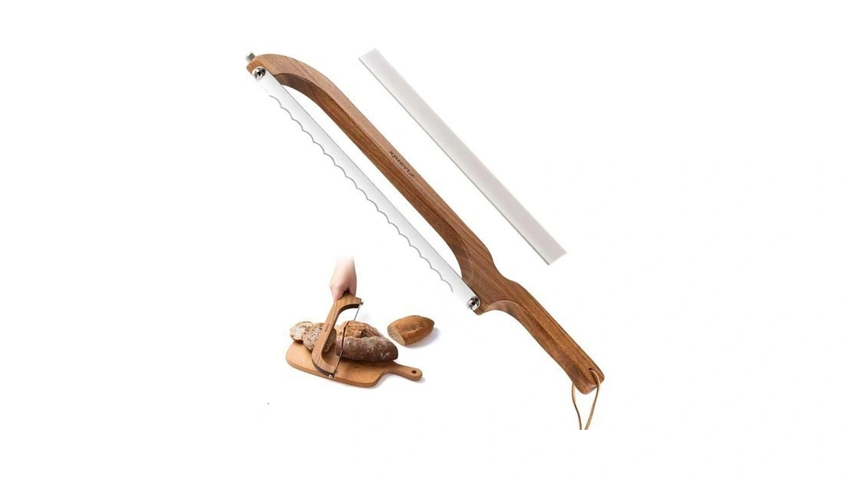Xjheylz Sourdough Bread Knife,bread Slicer For Homemade Bread,(1,brown)