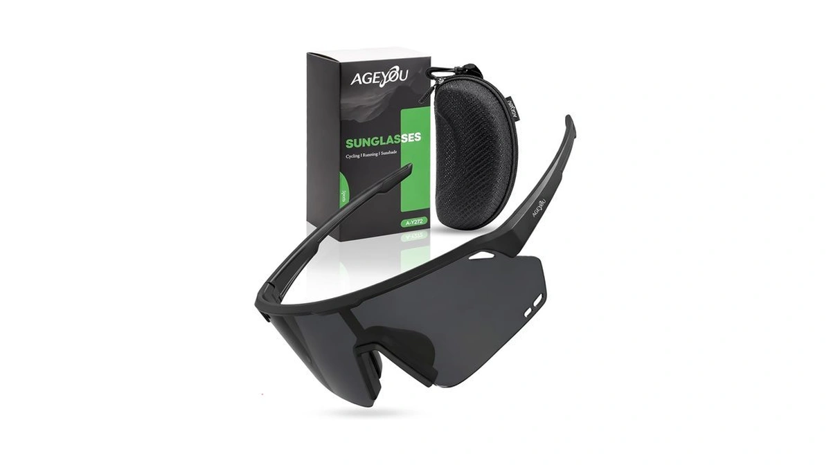 Ageyou Polarized Sports Sunglasses For Men Women, Uv400 Sun Glasses