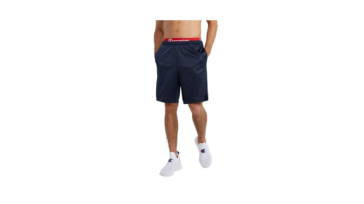 Champion Classic Mesh Shorts Navy Sm 8.5