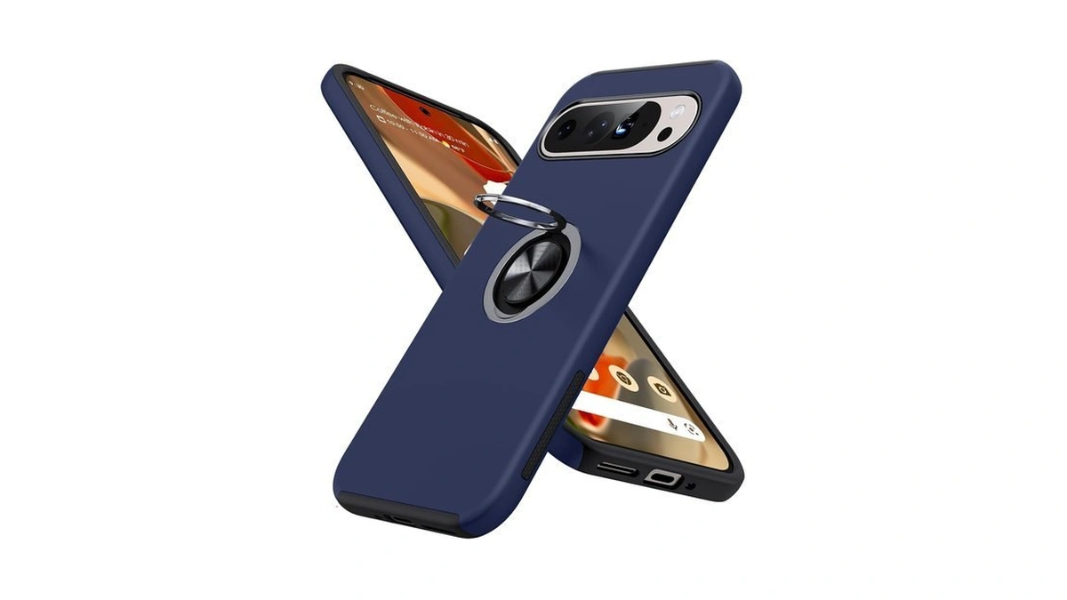 Jame For Google Pixel 9 Pro Xl Case, Ring Stand