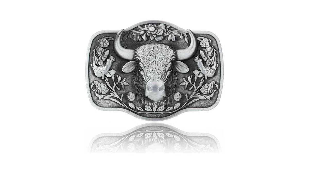 Amazon : Jaoyu Mens Western Belt Buckle Large Vin
