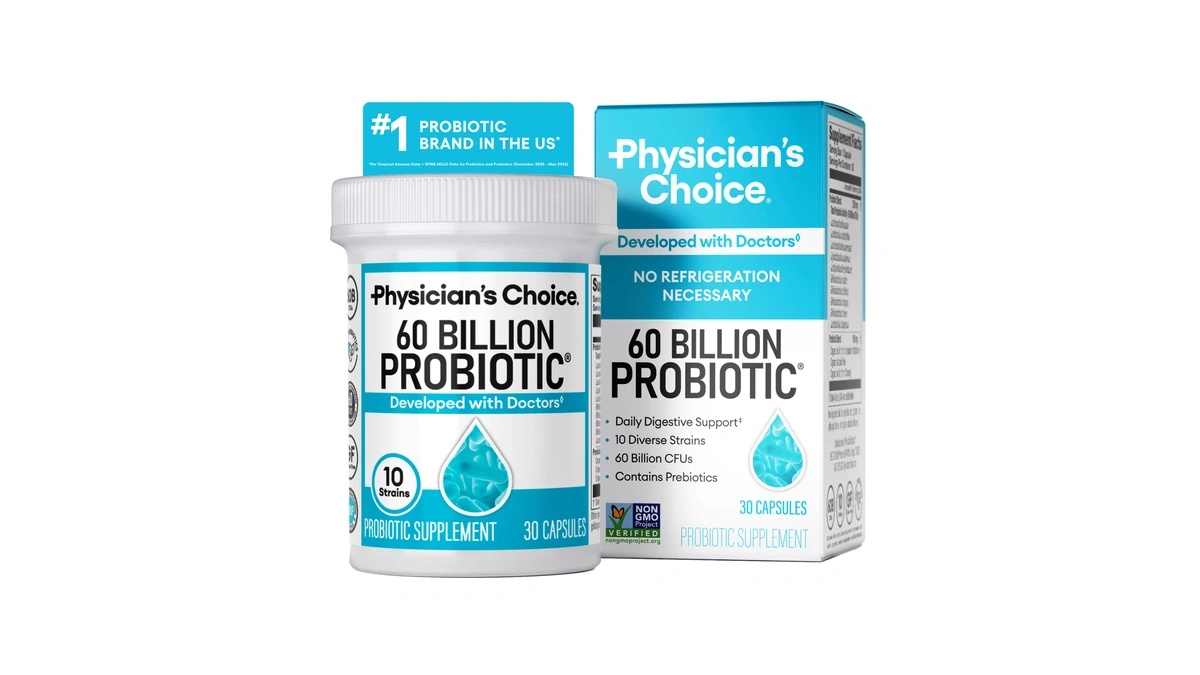 Physician's Choice Probiotics 60 Billion Cfu - 10 Strains +