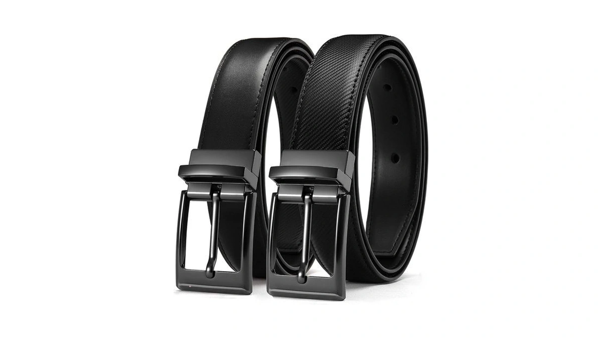 Chaoren Reversible Belt Men 1 Piece - 1.25" Leather Dress