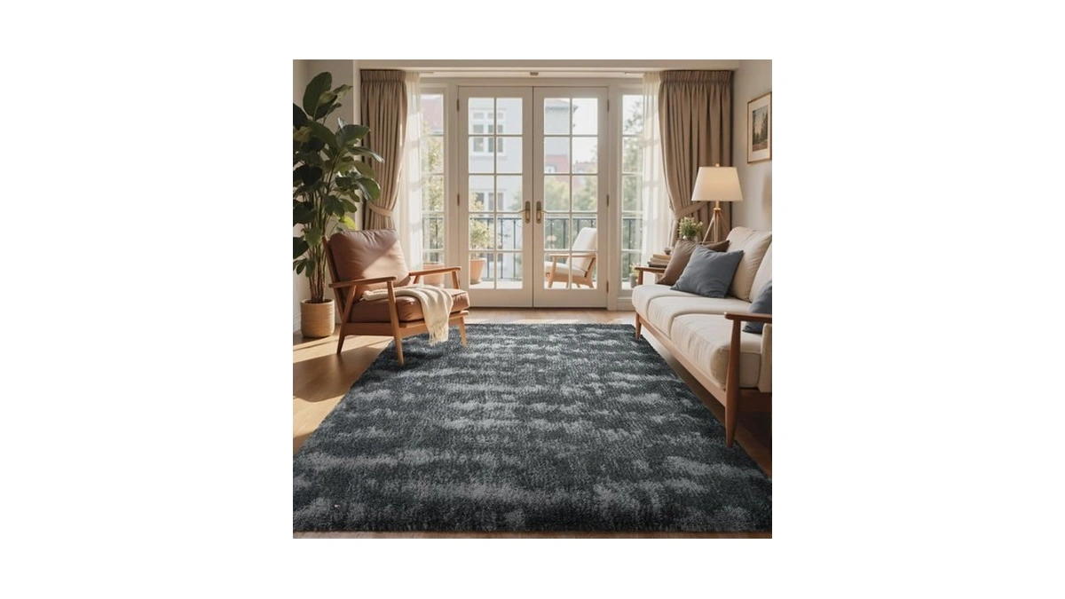 Shag Rugs For Bedroom Living Room, Tie-dyed Ultra Soft Fluffy