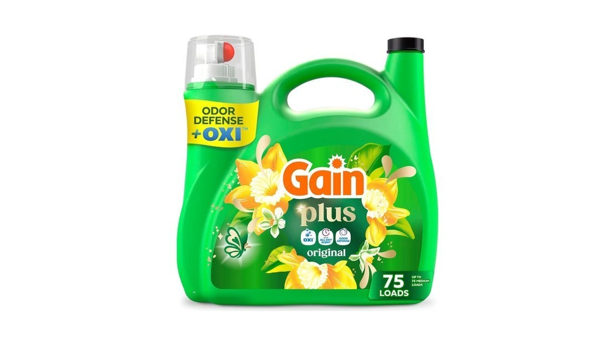 Gain Plus Liquid Laundry Detergent, Cleaner, Fresher, Now With Oxi,