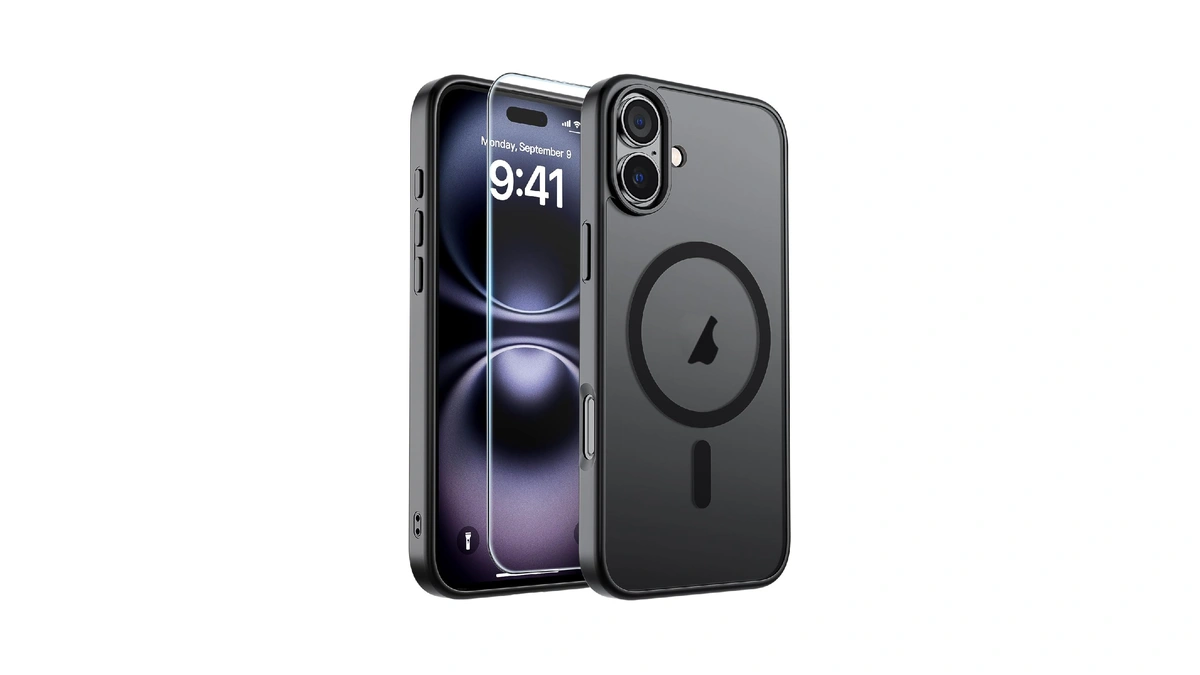 Supfine Magnetic For Iphone 16 Case Black