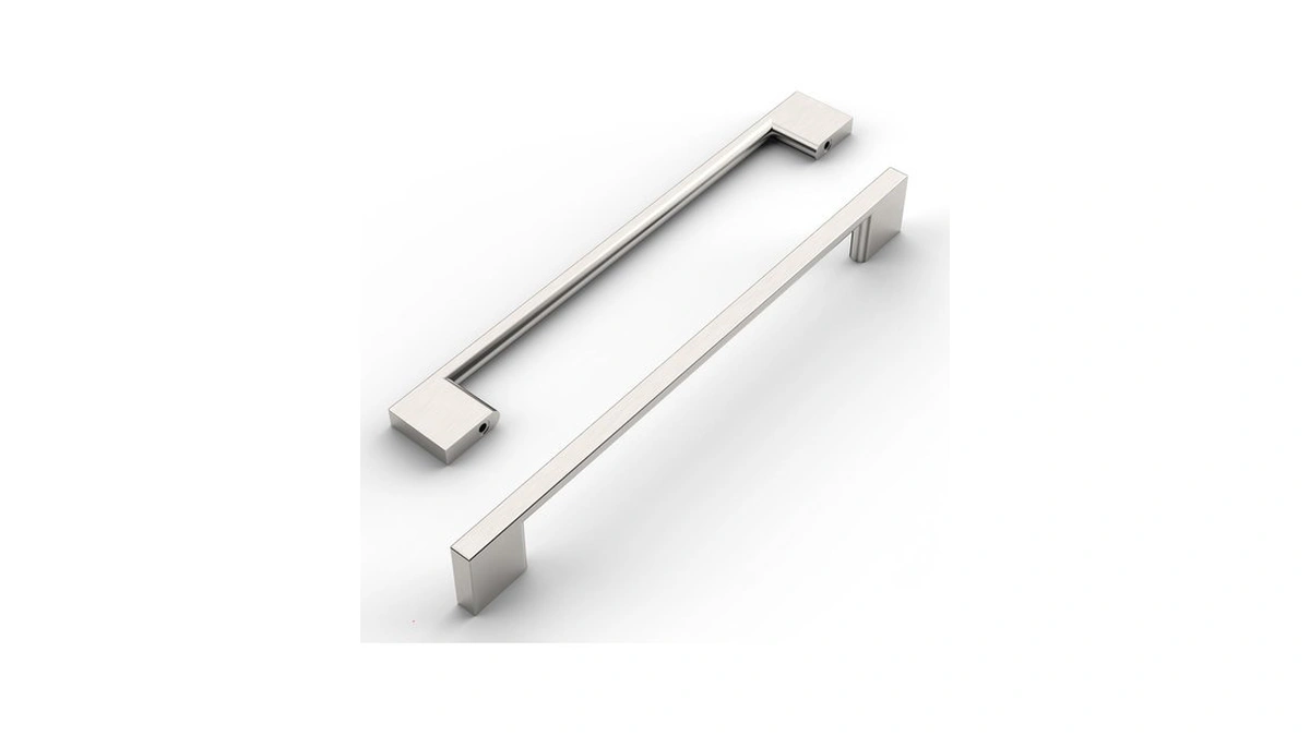Romatee 6 Pack 11.3 Inch(288mm) Cabinet Pull Brushed Satin Nickel