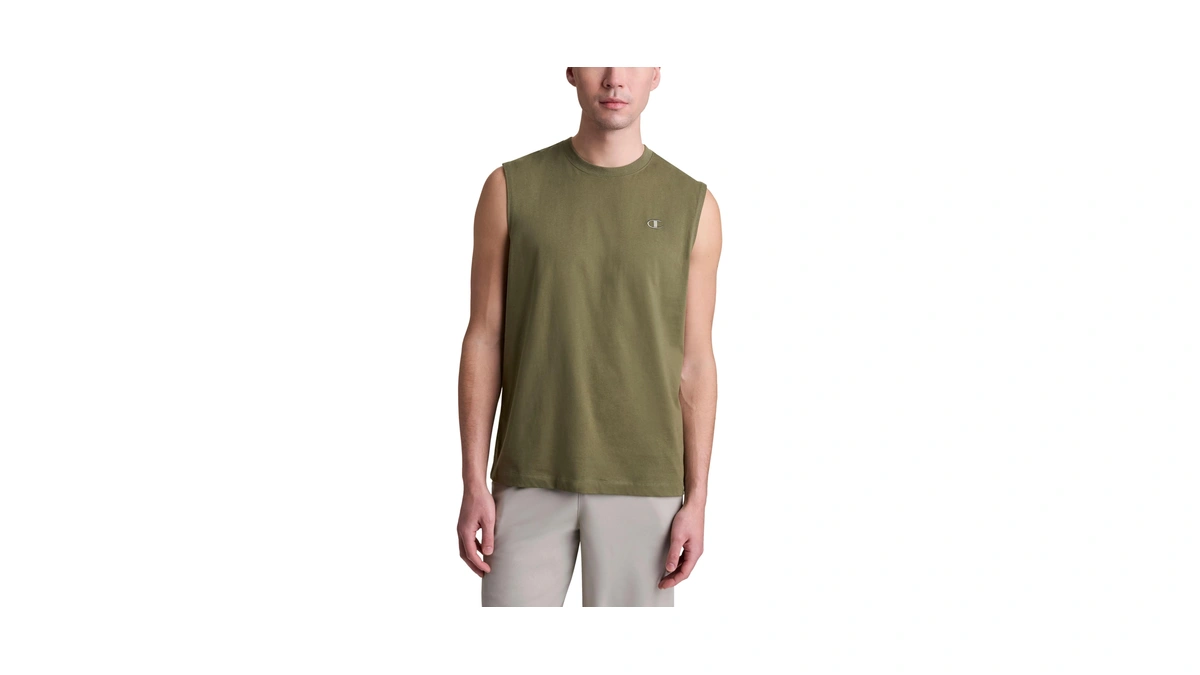 Champion Men's Classic Muscle T-shirt Burnt Olive