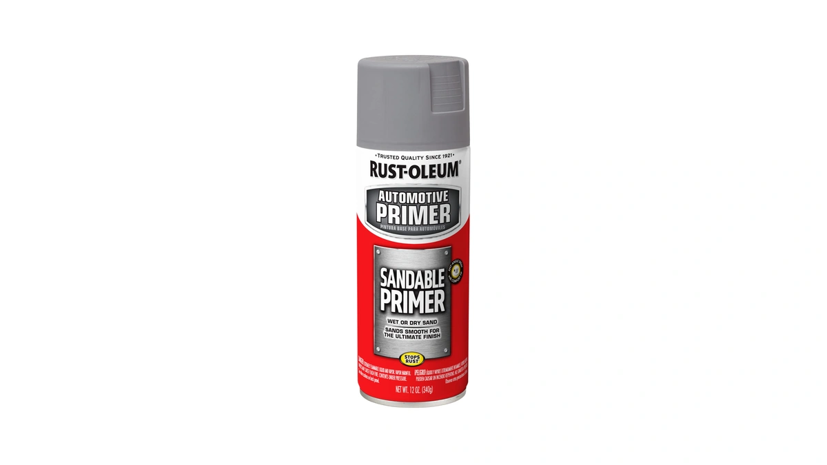 Rust-oleum 249415 Automotive Sandable Primer Spray, 12 Oz, Gray