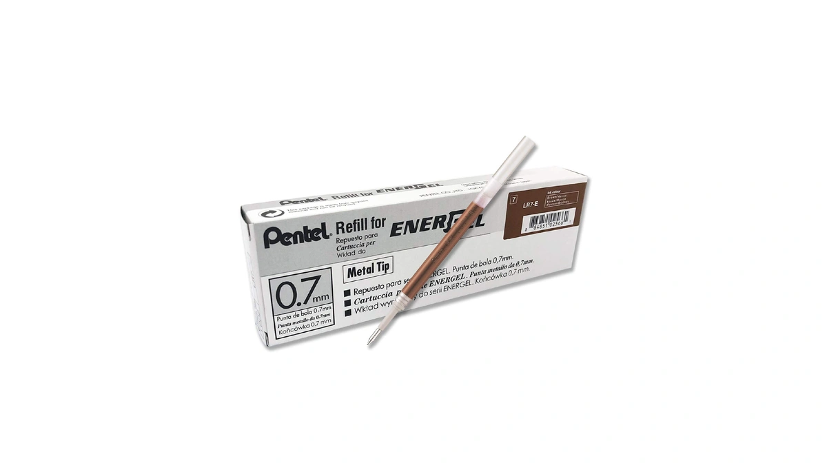 Pentel Refill Ink For Energel Rtx Retractable Gel Pen 12