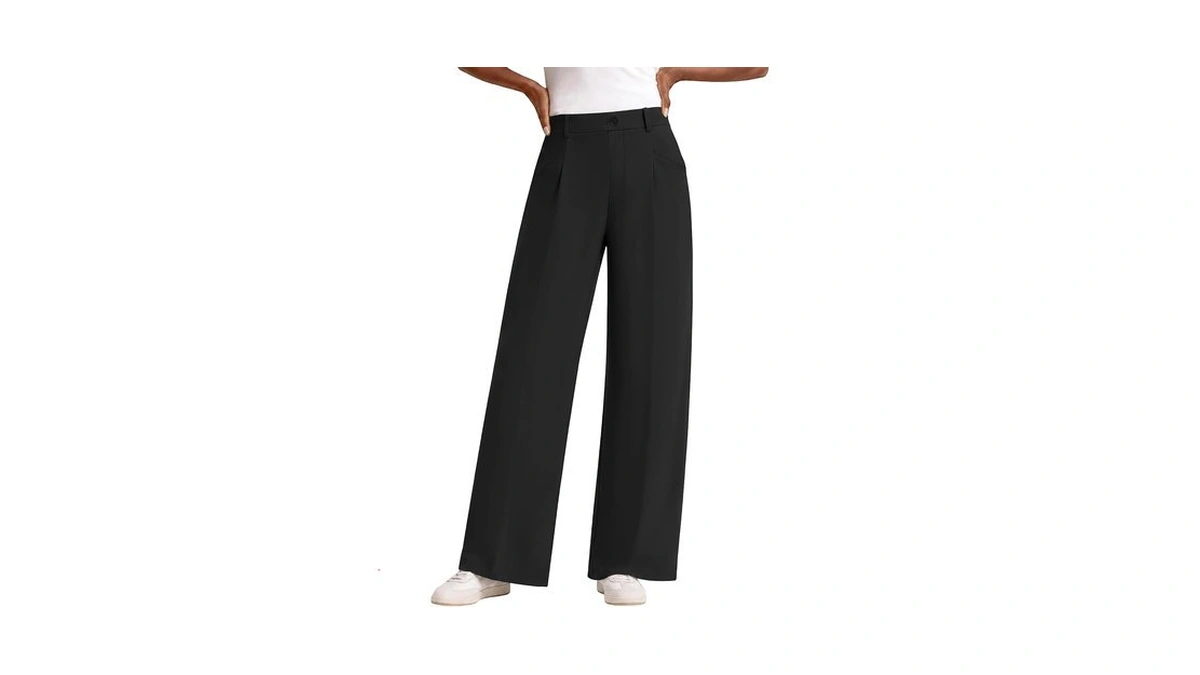 Fireswan Wide Leg Pants Woman Stretchy Work Dress Pants With