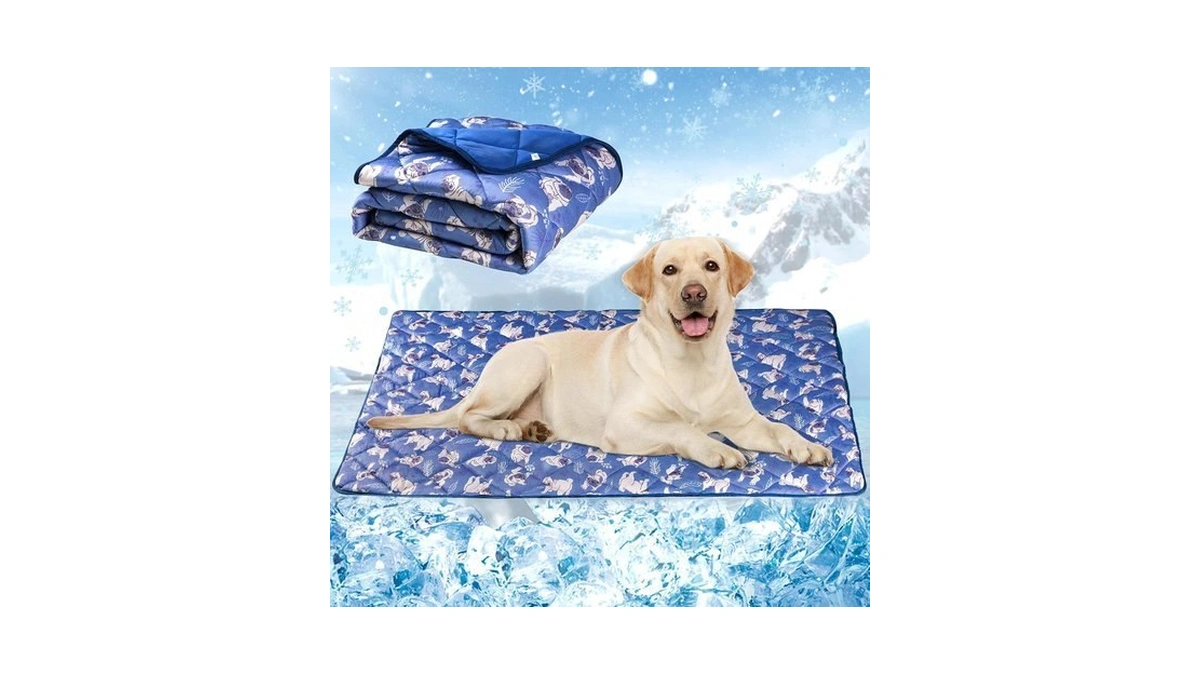 Pet Dog Cooling Mat, Outdoor Dog Cooling Pad, Washable Dogs
