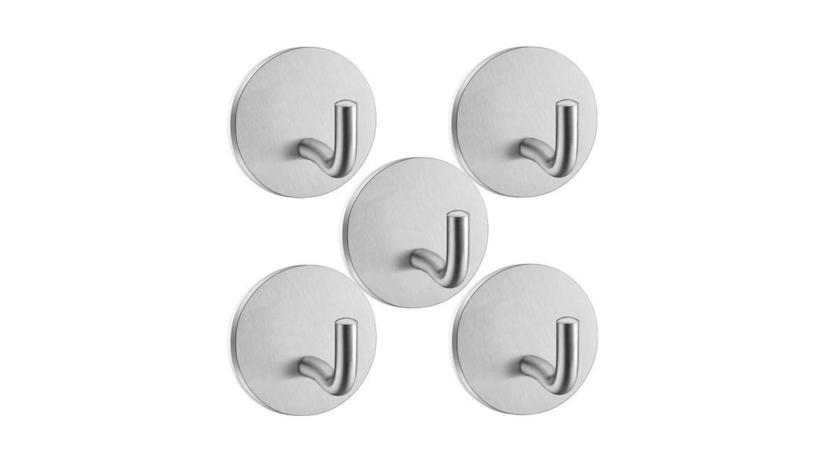 Amazon code: Sontiy Adhesive Hooks Heavy Duty Towel H