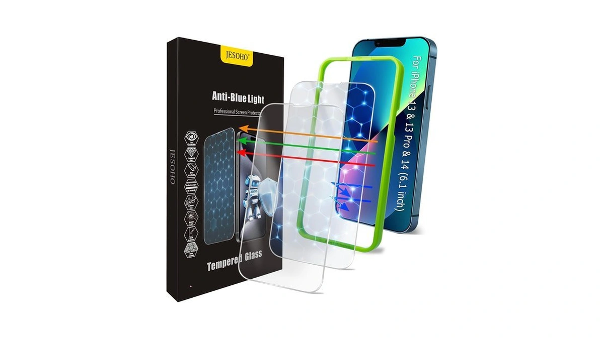 Amazon code: Jesoho Blue Light Blocking Screen Protec