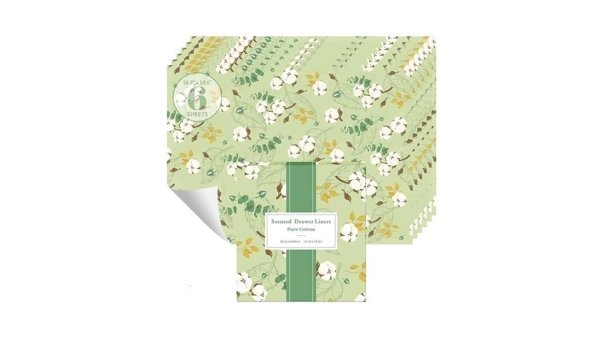 Strn Drawer Liners For Dresser, Cotton Fragrant Drawer Liner 6