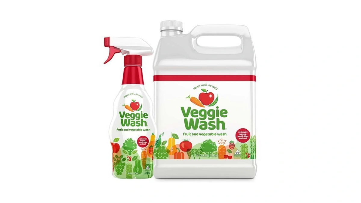 Veggie Wash Fruit And Vegetable Wash, 16 Fluid Ounce &