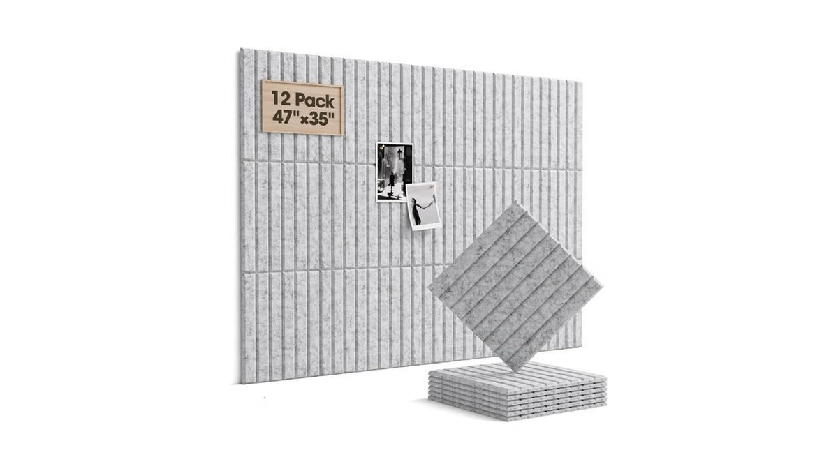 Acoustic Panels 12 Pack Square Soundproof Wall Panels With 60