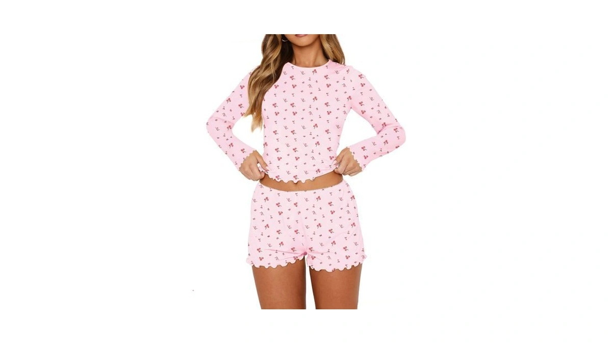 Dressmine Women Sexy Pjs Sets 2026 Fall Cute Pajamas Sleepwaer