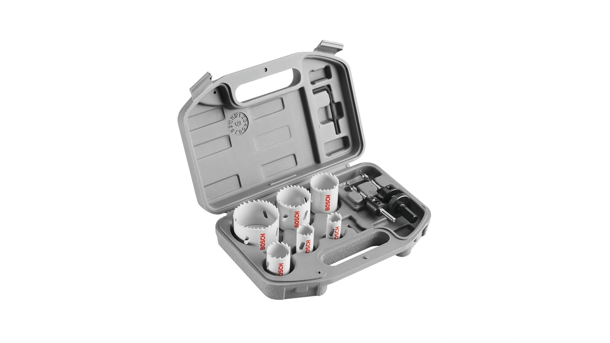 Bosch Hsbim9 9 Pc. General-purpose Bi-metal Hole Saw Kit