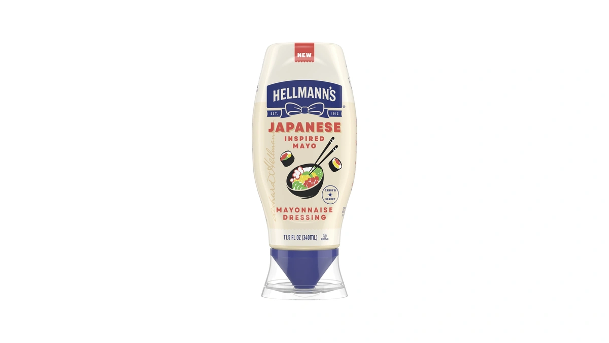 Hellmann's Japanese-inspired Tangy & Savory Mayonnaise Dressing For Sushi, Poke