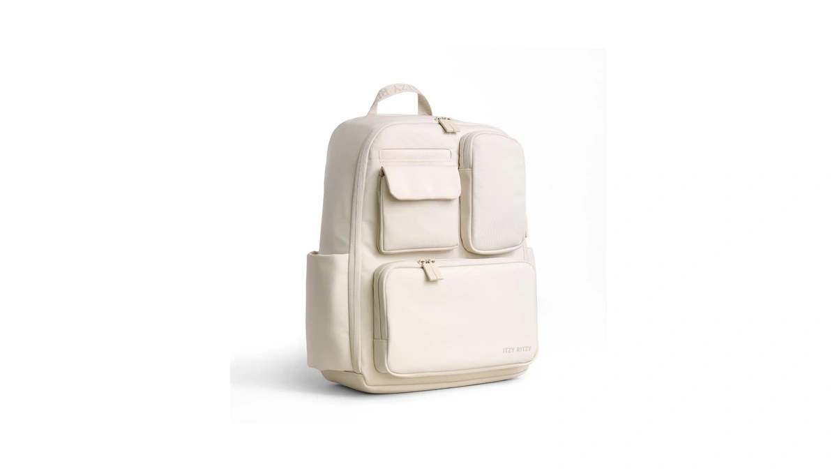 Itzy Ritzy Utility Diaper Bag Backpack, 17 Pockets W/changing Pad