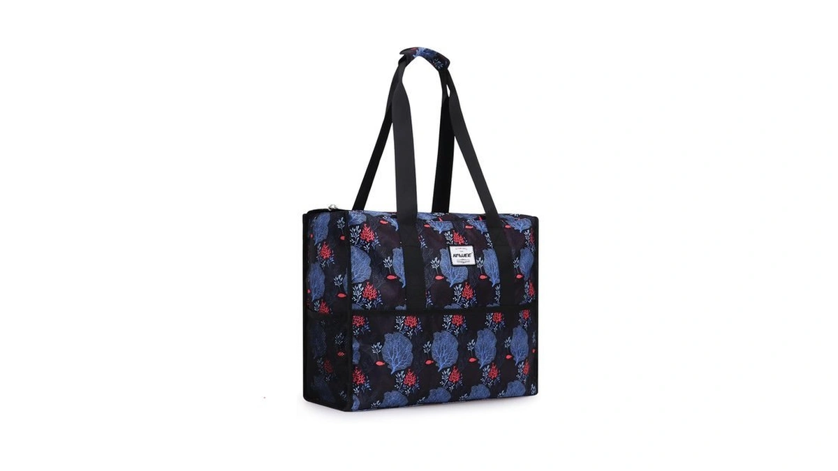 Hawee Large Utility Bags For Women With Luggage Sleeve And