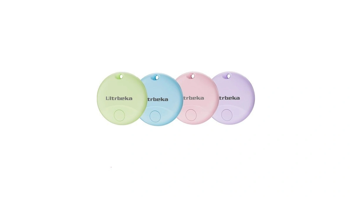 Ultrbeka Air Tracker Tag 4 Pack Bluetooth Item Finder For