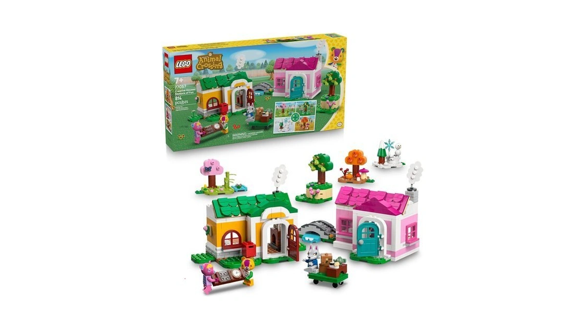 Lego Animal Crossing Creative Houses: Seasons Of Fun Building Toy