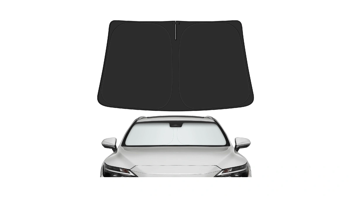 Peakpurit Car Windshield Sun Shade For Leus
