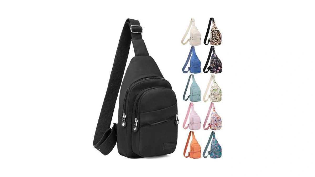 Banelu Small Sling Backpack Crossbody Bags For Women Men, Small